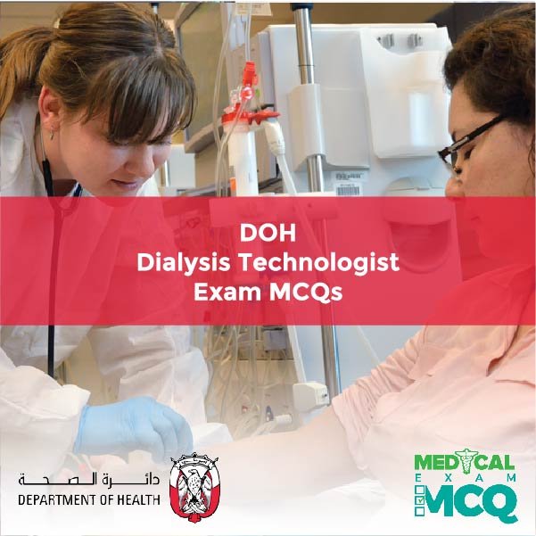 DOH Dialysis Technologist Exam MCQs