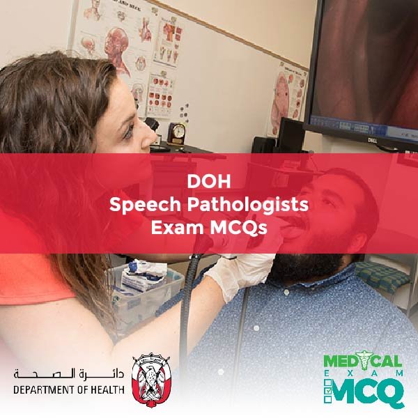 DOH Speech Pathologists Exam MCQs