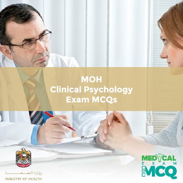 MOH Clinical Psychology Exam MCQs