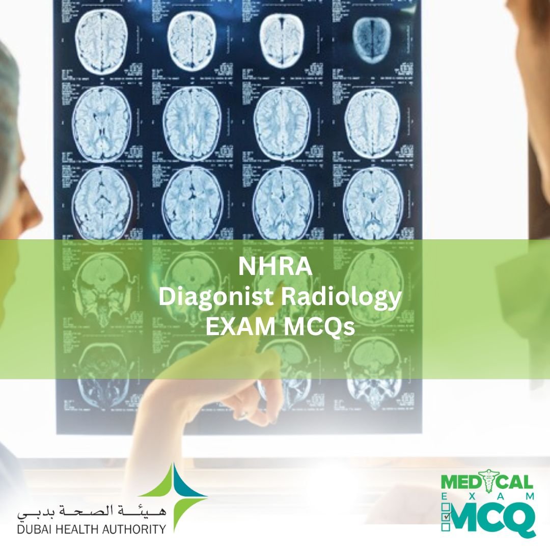 NHRA Diagnostic Radiology Exam MCQs