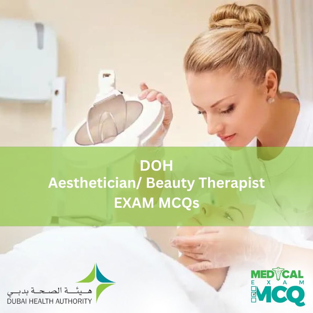 DOH Aesthetician/ Beauty Therapist Exam MCQs