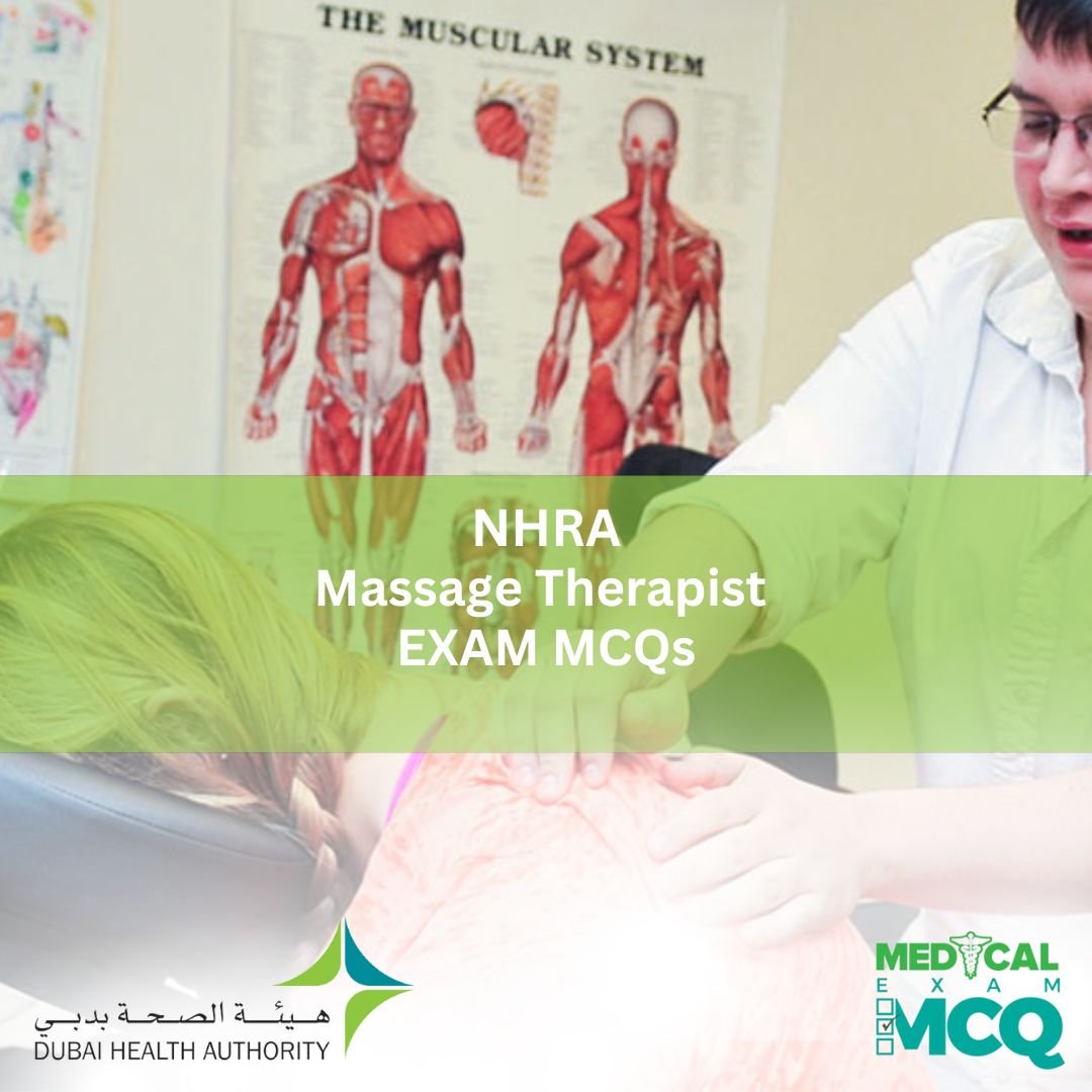 NHRA Massage Therapist Exam MCQs