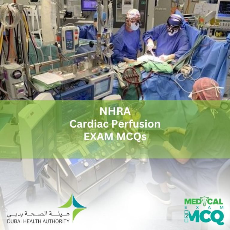 NHRA Cardiac Perfusion Exam MCQs